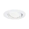 Kit ENC orientables max. 3x40W GU10 230V Blanc/Métal - Pas cher