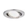 Kit Enc orientables max. 3x40W GU10 230V Acier brossé/Métal - Pas cher