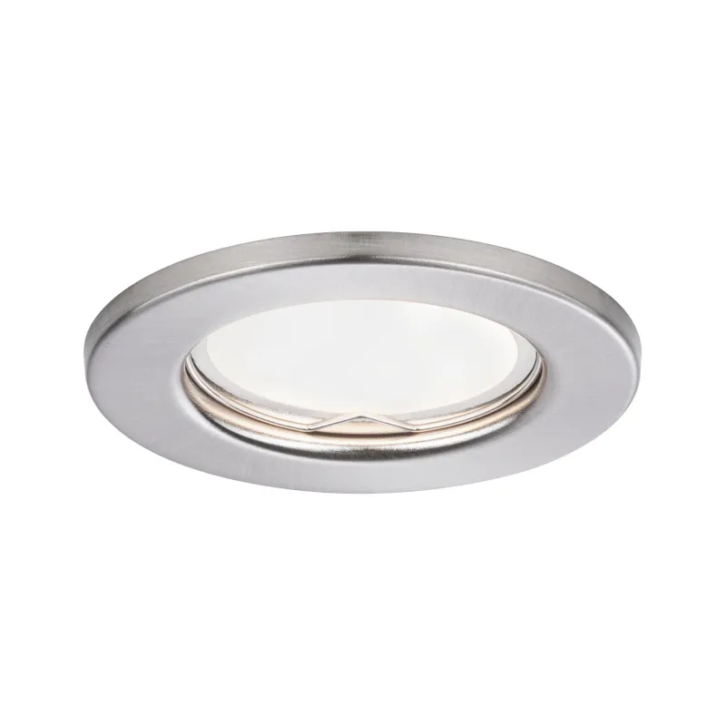 Kit Encastrés fixe max. 3x40W GU10 230V Acier brossé/Métal - Pas cher