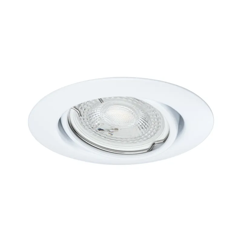 Base encastré orientable max10x10W GU10 230V 51mm blanc/métal - Pas...