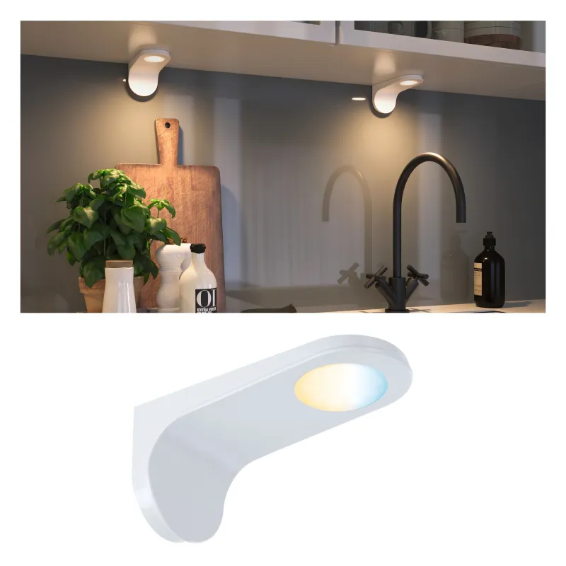 Clever Connect Spot Neda 1x2W 2700- 6500K tunable White 12V Blanc d...