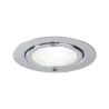 Encastr. Meuble Klipp Klapp max.20W 12V G4 72mm Chrome/Tôle d´acier...