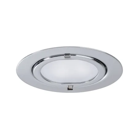 Encastr. Meuble Klipp Klapp max.20W 12V G4 72mm Chrome/Tôle d´acier...