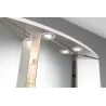 Encastr. Meuble Klipp Klapp max.20W 12V G4 72mm Chrome/Tôle d´acier...