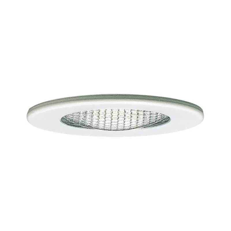 Encastr. Meuble Verre structuré max.20W 12V G4 66mm Blanc/Tôle d´ac...
