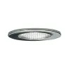 Encastr. Meuble Verre structuré max.20W 12V G4 66mm Chrome/Tôle d´a...