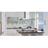 Encastr. Meuble Verre structuré max.20W 12V G4 66mm Chrome/Tôle d´a...
