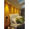 Encastr. Meuble orientable max.20W 12V G4 69mm Acier brossé/Tôle d´...