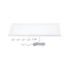 Pann Clever Connect Flad 1x6W 2700-6500 K tunable White 12V Blanc d...
