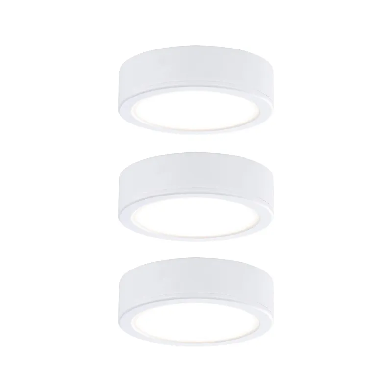 Kit Meuble Pukk 3x3W 210lm 12/230V 2700K Plastique/Blanc - Pas cher