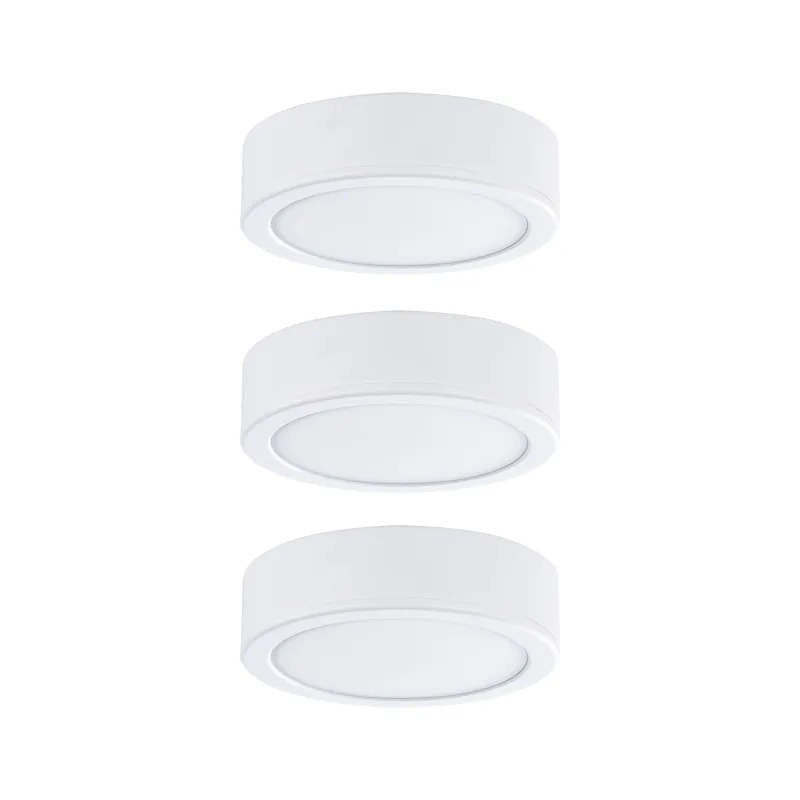 Kit Meuble Pukk 3x3W 210lm 12/230V 2700K Plastique/Blanc - Pas cher