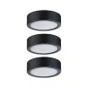 Kit Meuble Pukk 3x3W 210lm 12/230V 2700K Plastique/Noir - Pas cher