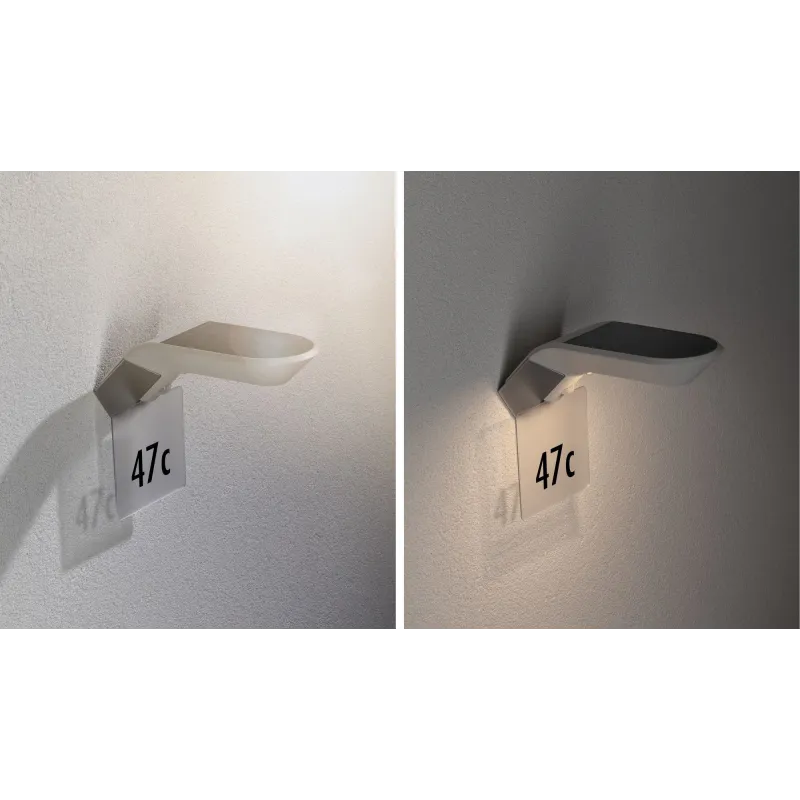 Appl solaire ext Soley IP44 Accessoire n° maison - Pas cher