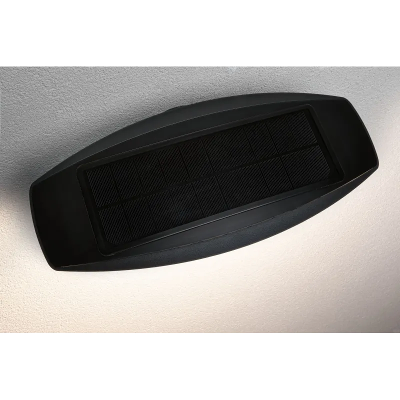 Applique solaire extérieur Kiran IP44 3000K 400lm détecteur de mvt ...