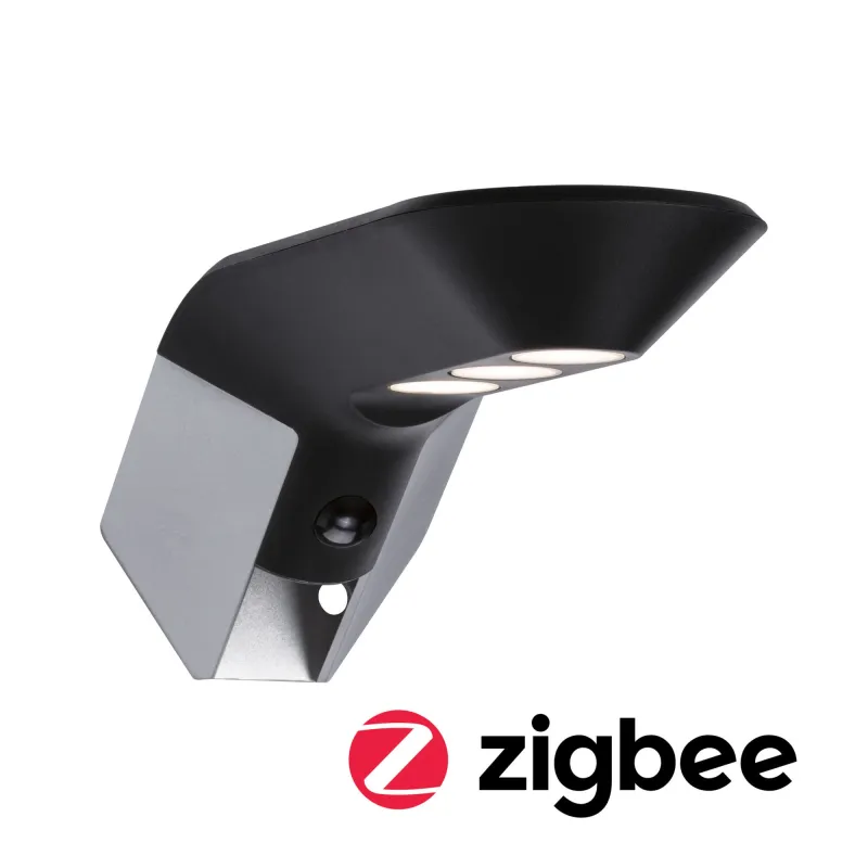 Applique solaire Outdoor Soley ZigBee IP44 3000K 150lm Anthracite -...