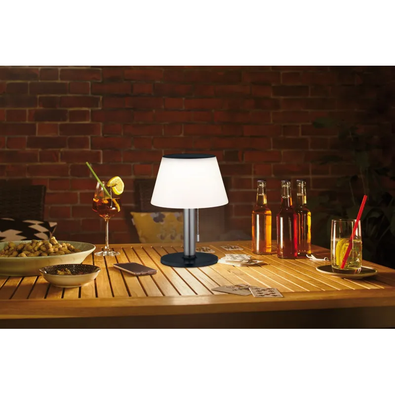 Lampe à poser solaire ext. Lillesol IP44 3000K 100lm 3-niv grad ino...