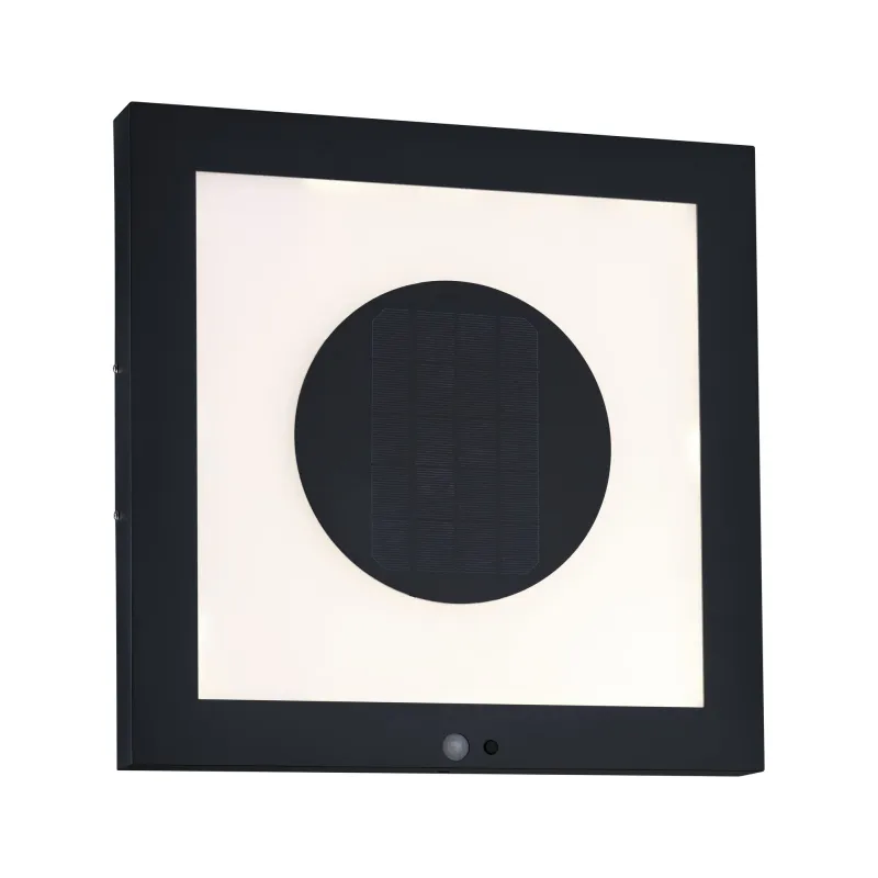 Pan sol extérieur Taija IP44 400*400 3000K 200lm détect mouvement a...