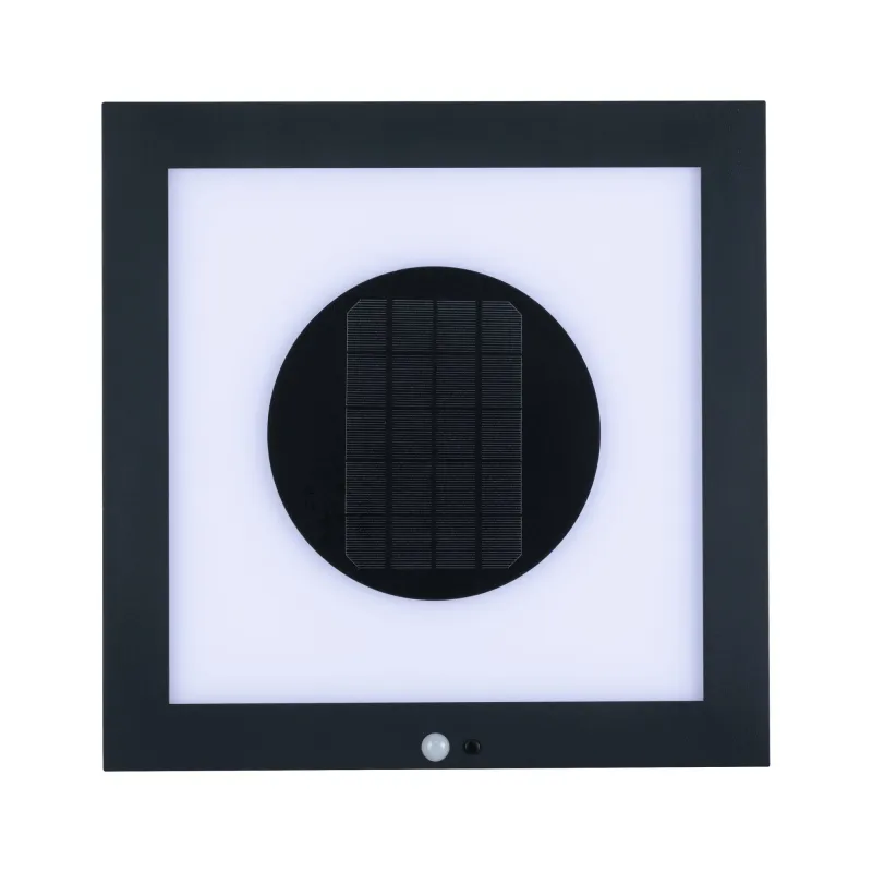 Pan sol extérieur Taija IP44 400*400 3000K 200lm détect mouvement a...