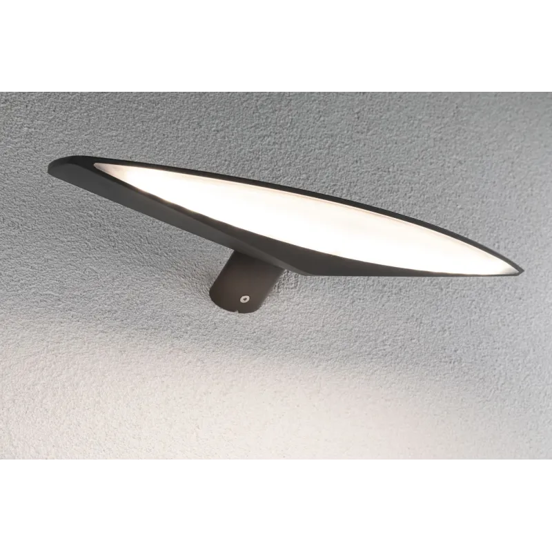 Applique solaire extérieur Kiran IP44 3000K 600lm détecteur de mvt ...
