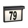 Applique num de maison solaire Dayton II IP44 3000K Noir - Pas cher