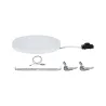 Pan. Enc Cover-it rd LED 1x12W/1400lm 160mm 230V 3000K Blanc - Pas ...