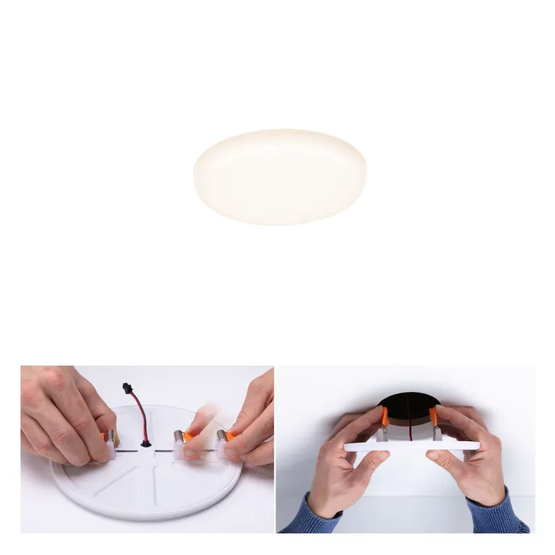 Pann ENC Veluna VariFit IP44 4,5W 3000K 75mm synthétique - Pas cher