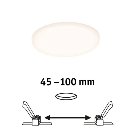 Pann ENC Veluna VariFit IP44 8,5W 3000K 125mm Synthétique - Pas cher