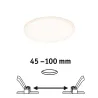 Pann ENC Veluna VariFit IP44 8,5W 3000K 125mm Synthétique - Pas cher