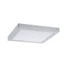 Panneau LED WallCeiling Abia 300x300mm 22W chrome mat 230V plastiqu...