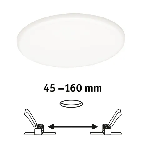 Pann ENC Veluna VariFit IP44 17,5W 4000K 185mm synthétique - Pas cher