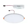 Pann ENC Veluna VariFit IP44 17,5W 4000K 185mm synthétique - Pas cher