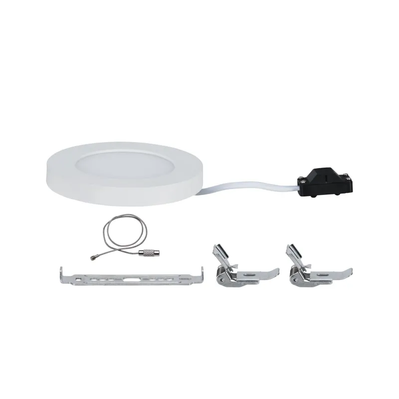 Pan. Enc Cover-it rd LED 1x6W/ 700lm 113mm 230V 3000K Blanc - Pas cher