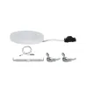 Pan. Enc Cover-it rd LED 1x6W/ 700lm 113mm 230V 3000K Blanc - Pas cher