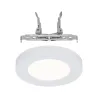Pan. Enc Cover-it rd LED 1x6W/ 700lm 113mm 230V 3000K Blanc - Pas cher