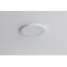 Pan. Enc Cover-it rd LED 1x6W/ 700lm 113mm 230V 3000K Blanc - Pas cher