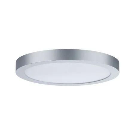 Panneau LED WallCeiling Abia 300mm 22W chrome mat 230V plastique - ...