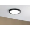 Panneau LED WallCeiling Abia 300 mm 22W Noir mat 230V plastique - P...