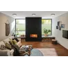 Panneau LED WallCeiling Abia 300 mm 22W Noir mat 230V plastique - P...
