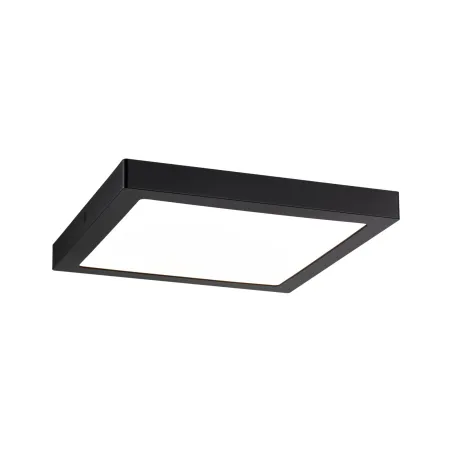 Pan LED WallCeiling Abia 300x300mm 22W Noir mat 230V plastique - Pa...