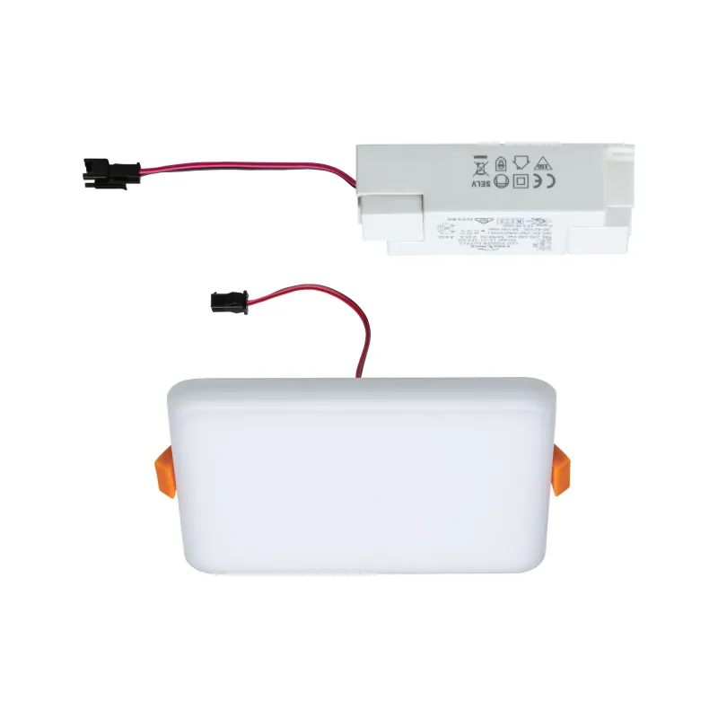 Pann ENC Veluna VariFit IP44 8,5W 4000K 125x125mm Synthétique - Pas...