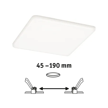 Pann ENC Veluna VariFit IP44 17,5W 4000K 185x185mm synthétique - Pa...