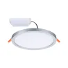 Panneau ENC AREO VariFit IP44 13W 4000K 175mm Chrome mat syn - Pas ...