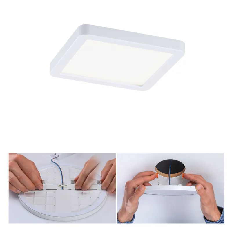 Panneau ENC AREO VariFit IP44 6,5W 4000K 118x118mm Blanc syn - Pas ...
