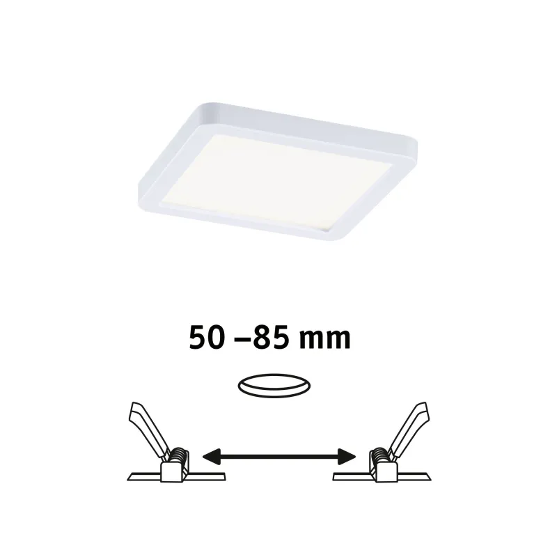 Panneau ENC AREO VariFit IP44 6,5W 4000K 118x118mm Blanc syn - Pas ...