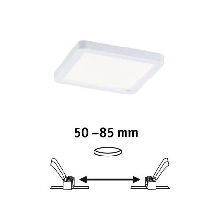 Panneau ENC AREO VariFit IP44 6,5W 4000K 118x118mm Blanc syn - Pas ...