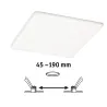 Pann ENC Veluna VariFit IP44 22W 4000K 3 Step dim 215x215mm synth -...