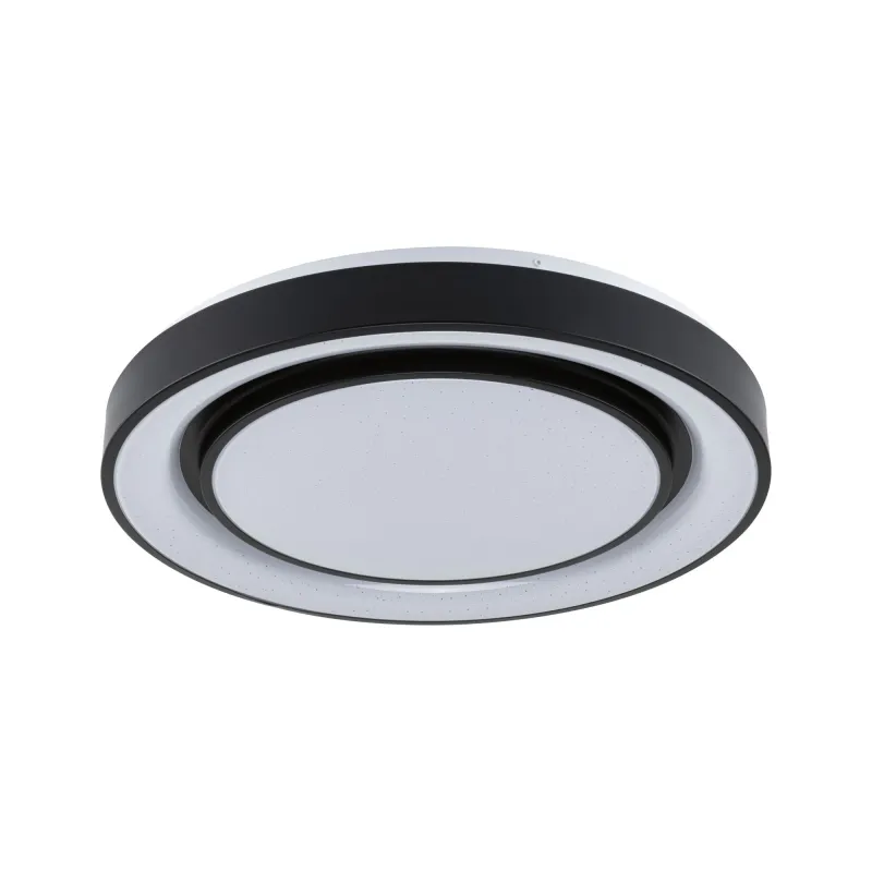 Applique/plafonnier Rainbow Dynamic RGB Tunable White 450mm Blanc/Noir 230V Synthétique/Métal