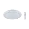 Applique/plafonnier Rainbow Dynamic RGB Tunable White 350mm Blanc/Chrome 230V Synthétique/Métal