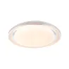 Applique/plafonnier Rainbow Dynamic RGB Tunable White 450mm Blanc/Chrome 230V Synthétique/Métal