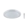 Applique/plafonnier Rainbow Dynamic RGB Tunable White 450mm Blanc/Chrome 230V Synthétique/Métal